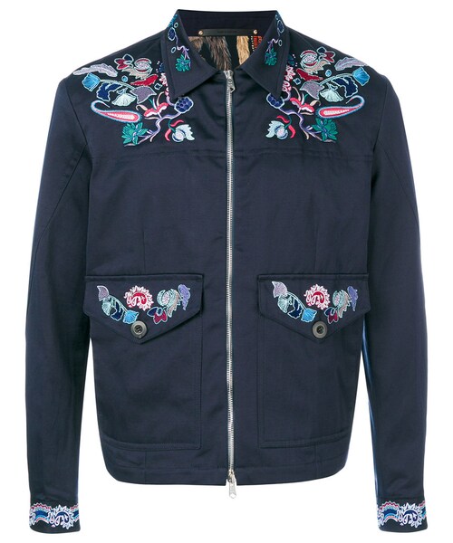 Paul Smith（ポールスミス）の「Paul Smith - 刺繍シャツジャケット