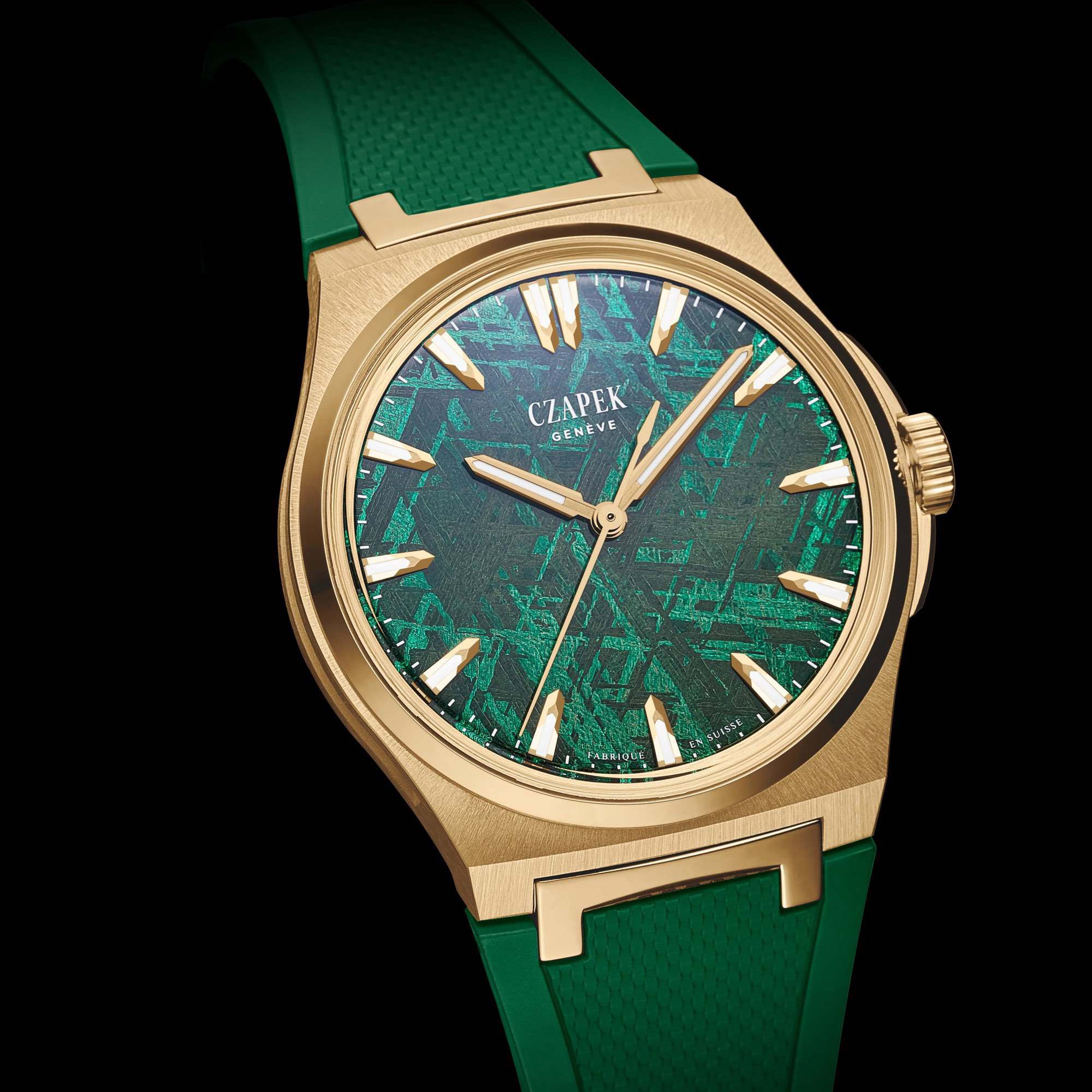 Czapek Antarctique Mount Erebus Green Meteor – The Watch Pages
