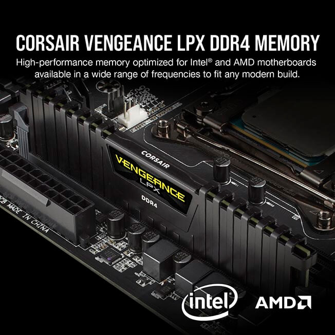 CORSAIR コルセア CMK64GX4M2E3200C16 ［デスクトップ用 / DDR4 SDRAM