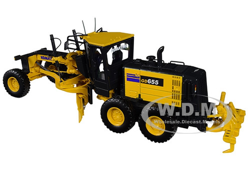 Komatsu GD655-6 Motor Grader Ripper 1/50 Diecast Model First Gear