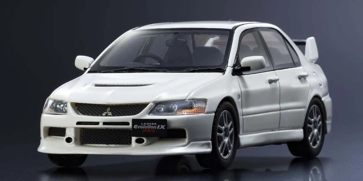 Kyosho KSR43111W 1/43 Mitsubishi Lancer Evolution IX MR Diecast