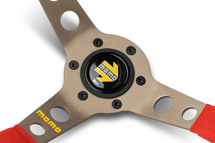 MOMO MOD 07 red Microfiber | MrSteeringWheel