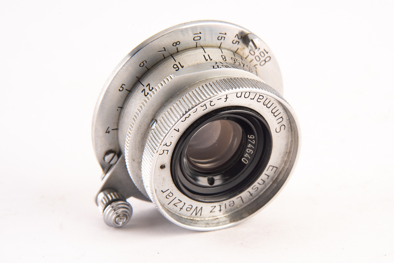 Leica LTM Summaron 3.5cm 35mm f/3.5 Wide Angle Lens with Cap for