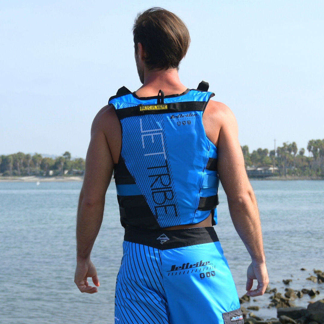 UR-20P Circuit Vest | Aqua Blue | Comfort EVA Foam | Comp PFD Life