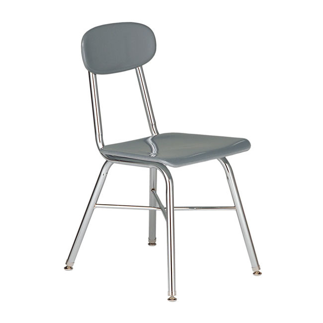 Legacy H-Frame Hard Plastic Chair with Cross Brace - USACapitol
