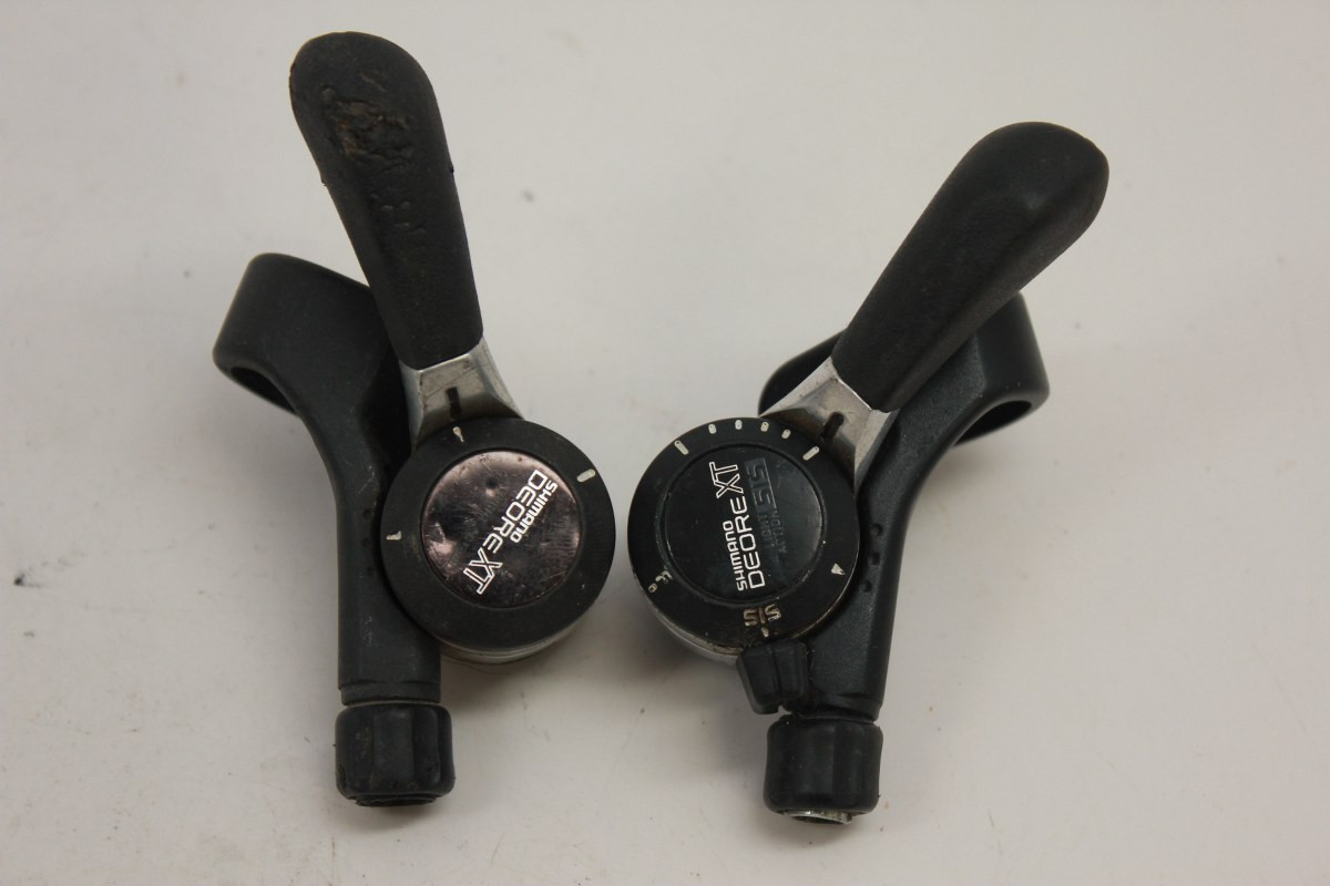 Shimano Deore XT Thumb Shifters: 5/6/7 speed, SL-M730 - Bike Recyclery