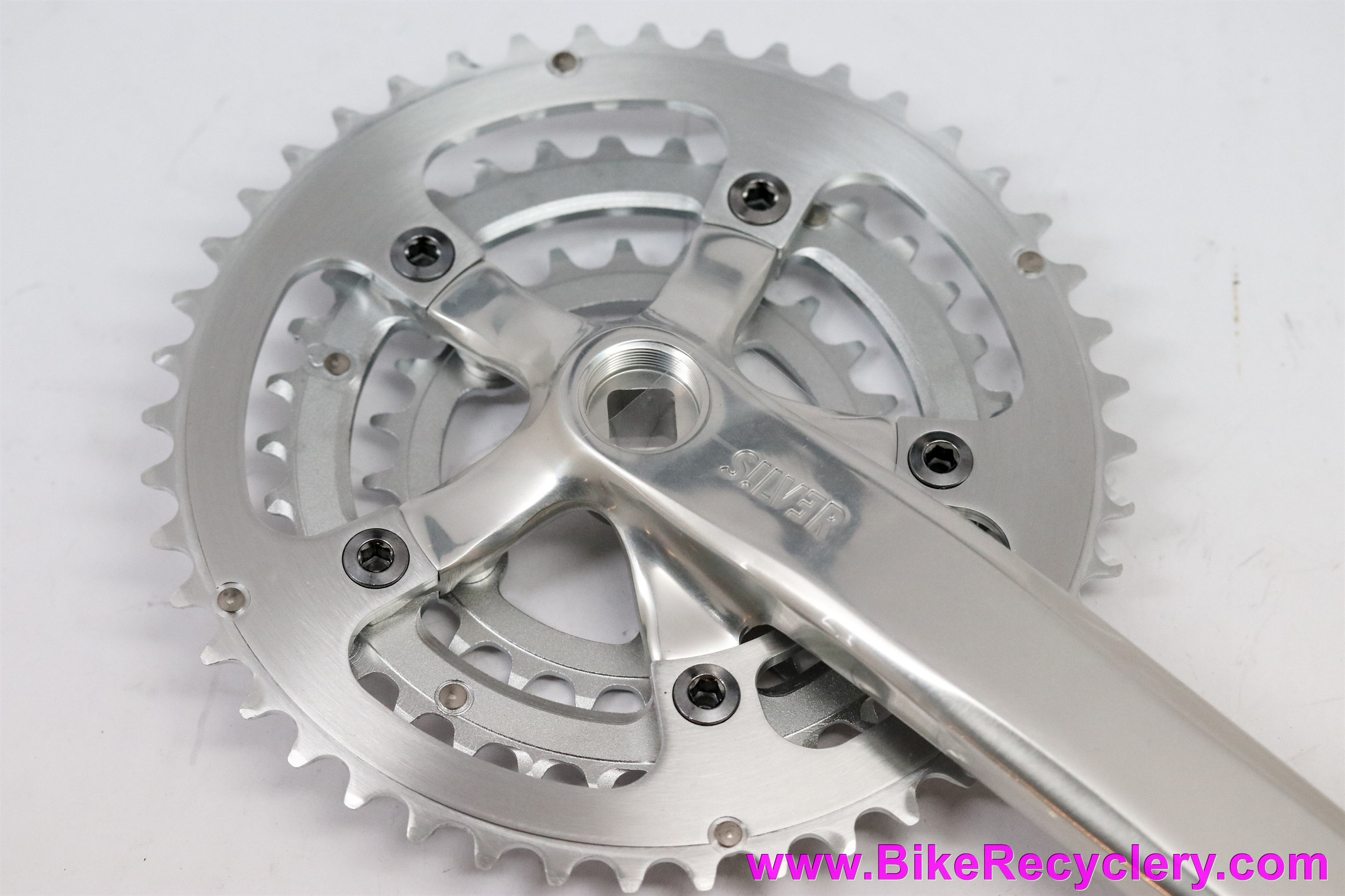 レアSILVER クランク 34/24 110/74 BCD RIVENDELL