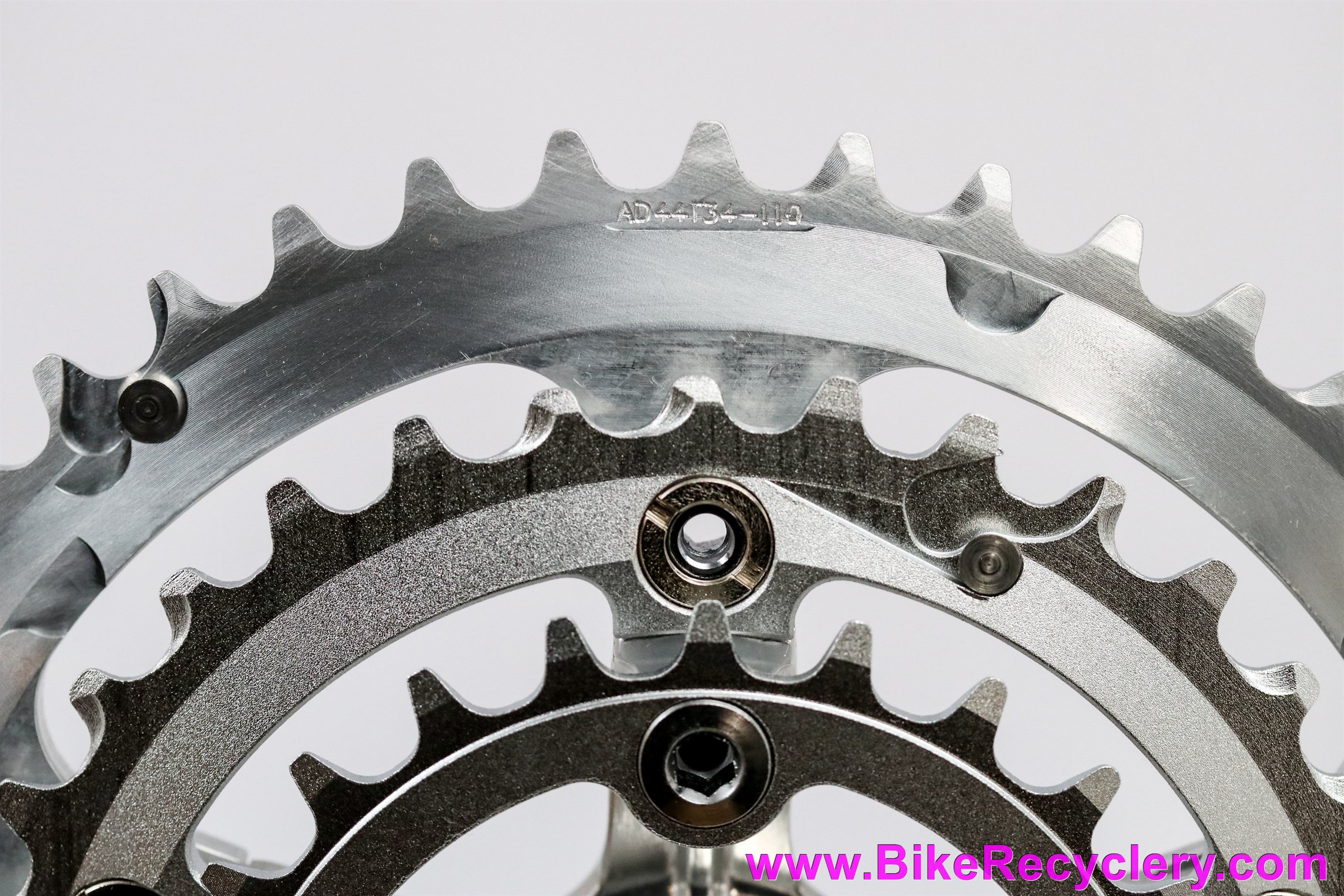 レアSILVER クランク 34/24 110/74 BCD RIVENDELL