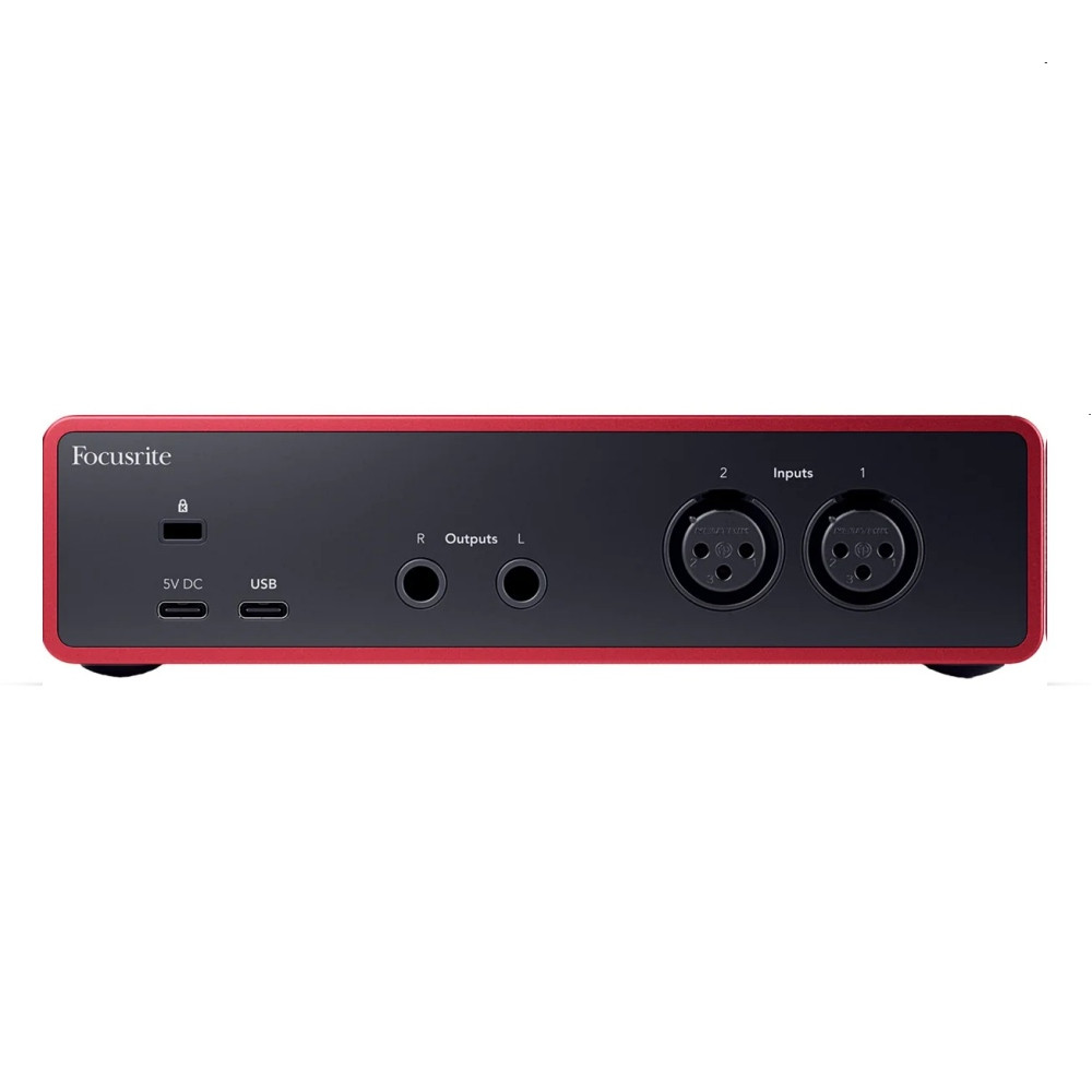 FOCUSRITE SCARLETT 2i2 (4th Gen) 2x2 USB Audio Recording Interface