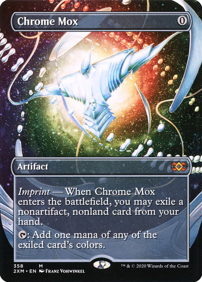 初版Foil 金属モックス/Chrome Mox MRD 英語Foil Chrome Mox 金属