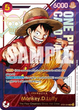 Monkey.D.Luffy (One Piece Japanese Version 2nd Anniversary Set