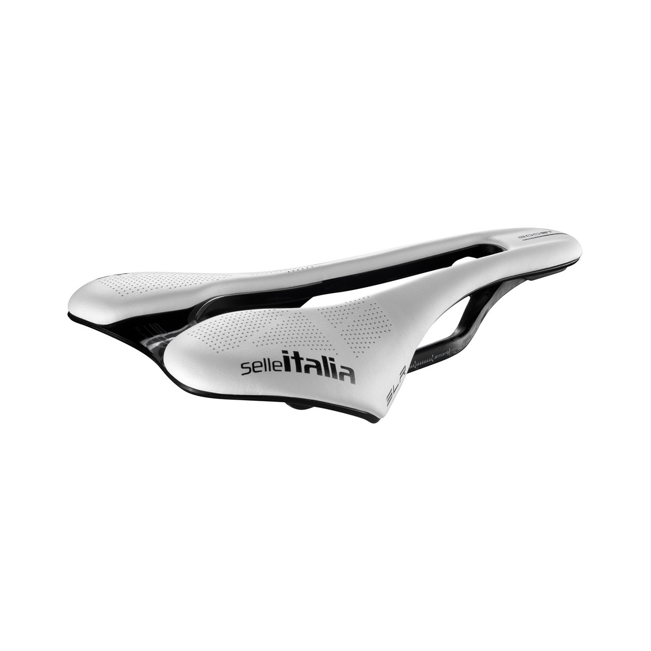 Carbon Bike Saddle | SLR Boost Kit Carbonio Superflow White