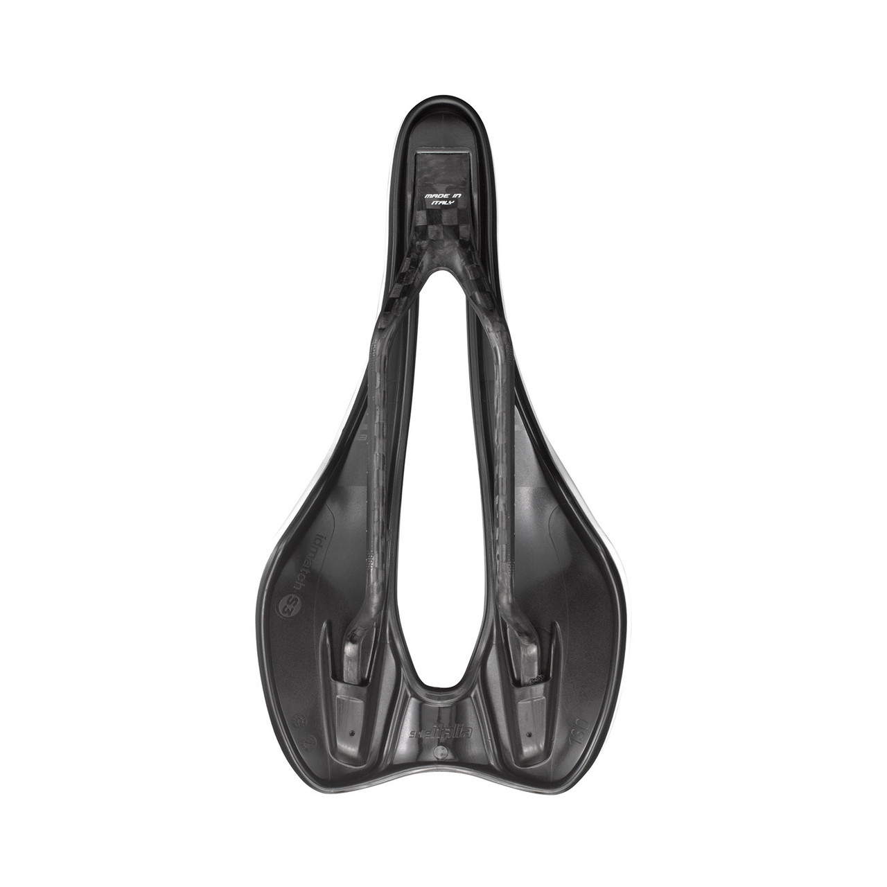 Carbon Bike Saddle | SLR Boost Kit Carbonio Superflow White