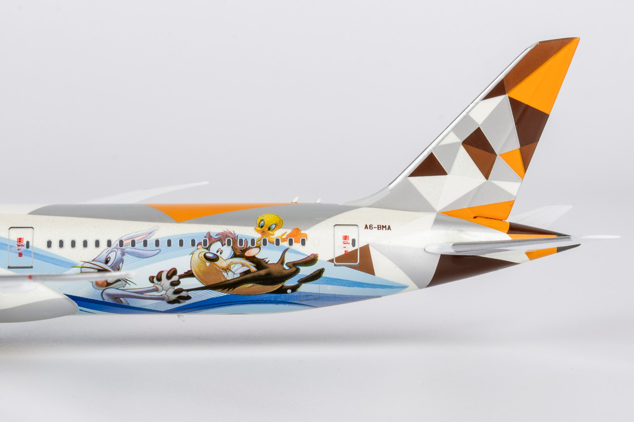 NG Model Etihad Airways 787-10 Dreamliner A6-BMA Warner Bros