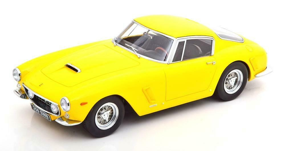 1/18 KK-Scale 1961 Ferrari 250 GT SWB Passo Corto (Yellow) Car