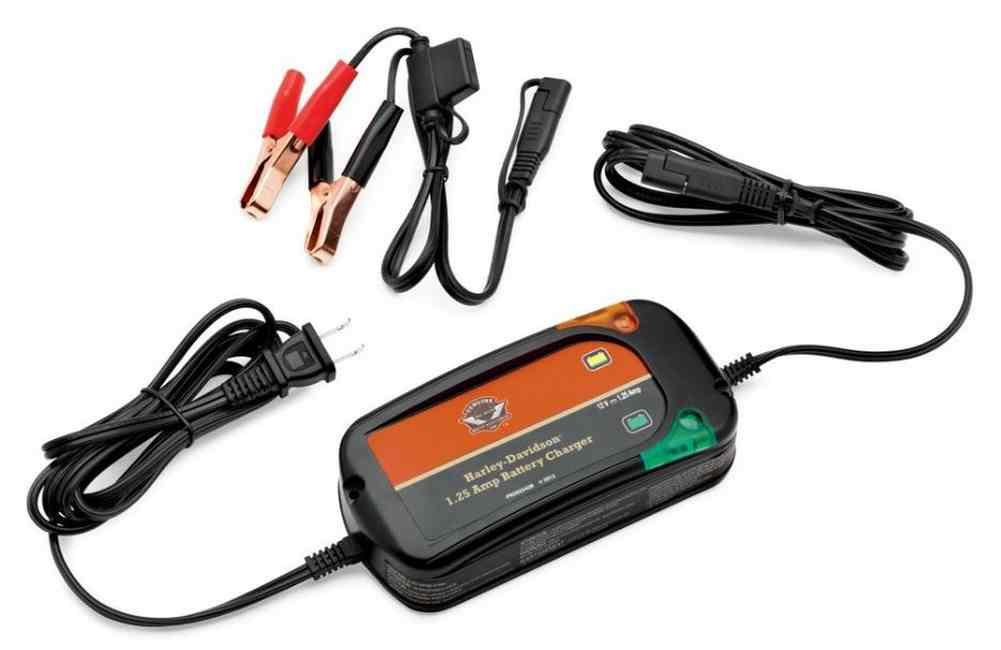 Harley-Davidson® 1.25 Amp Weather-Resistant Battery Charger