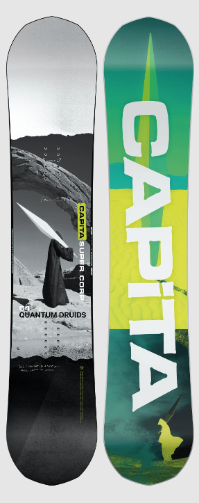 Capita Outsiders Snowboard Droid White Black 154 | Boardparadise.com