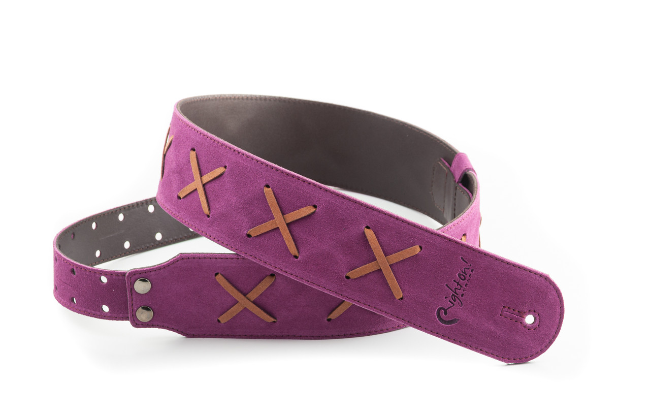 Righton Legend DG Purple Guitar Strap | GimmeSomeStrings