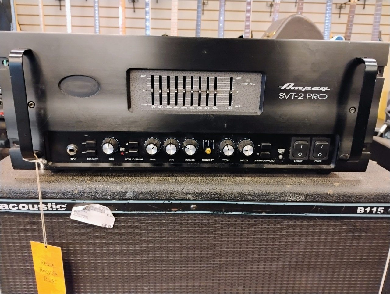 Used Ampeg SVT 2 PRO Bass Amplifier No Size