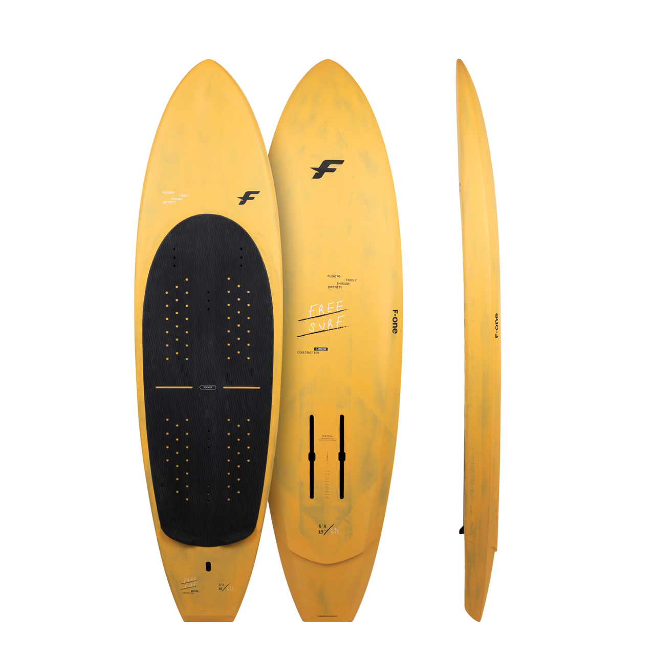 2026 F-One Rocket Free Surf Foilboard - MACkite Boardsports Center