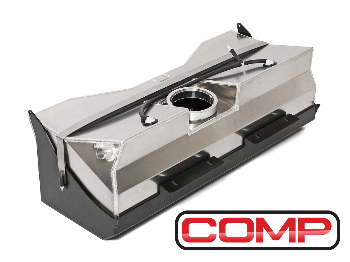 TJ/LJ Crawler™ COMP Gas Tank & Skid Plate (23 Gal) | GenRight Jeep