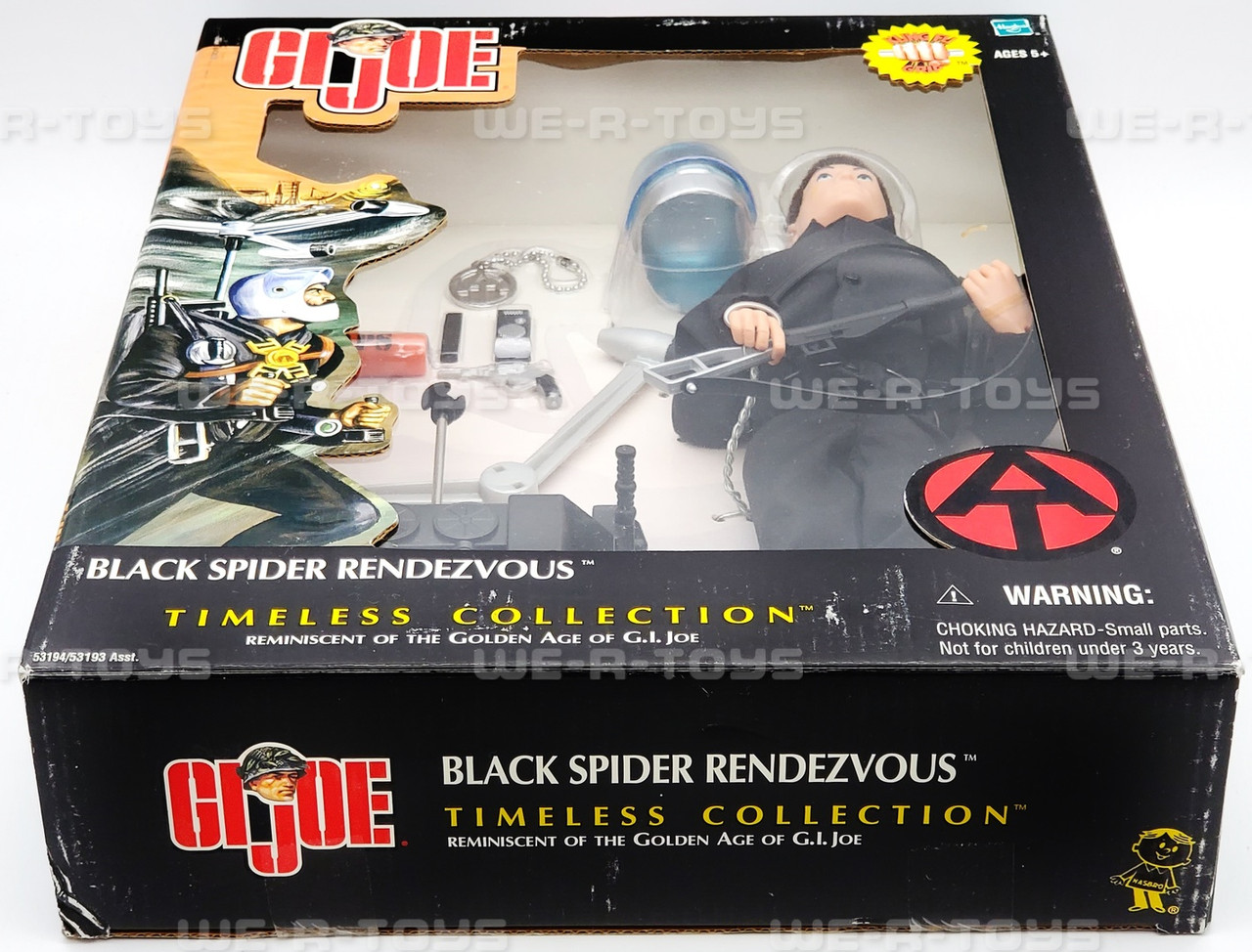 GI Joe Adventure Timeless Collection Black Spider Rendezvous