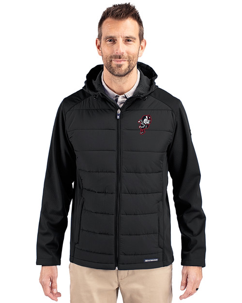 Ohio State Buckeyes - Cutter & Buck Evoke Hybrid Softshell