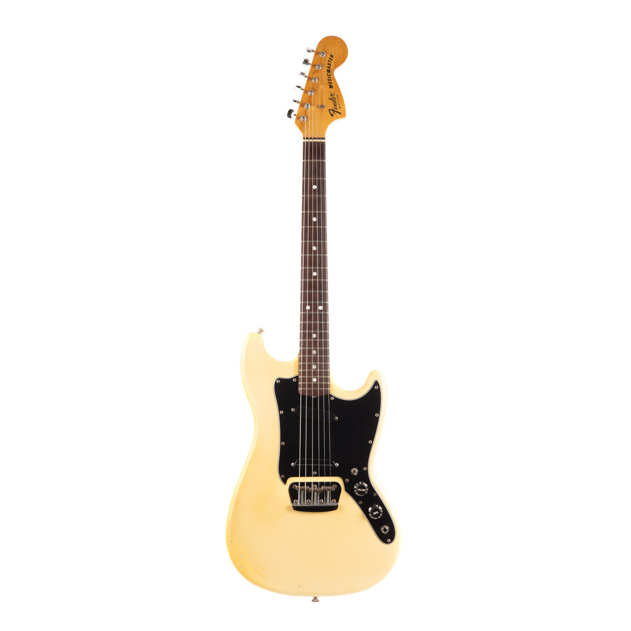 Vintage Fender Musicmaster Olympic White 1978 | Cream City Music