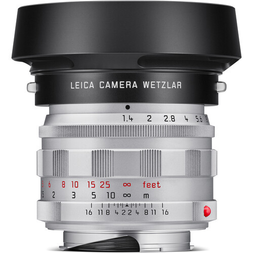 Leica Summilux-M 50mm f/1.4 Lens (Leica M, Silver, 2025 Version
