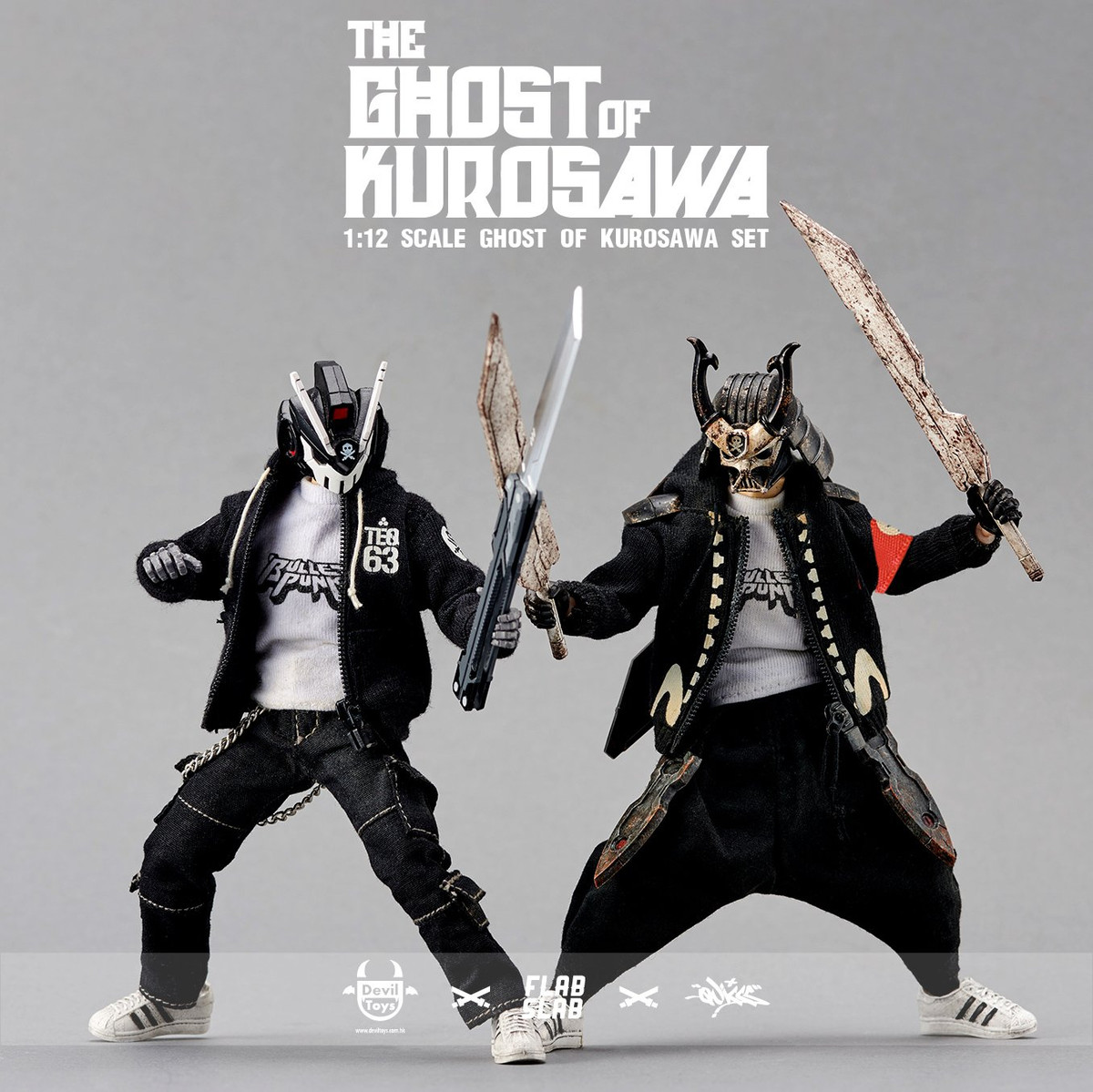 THE GHOST OF KUROSAWA 1:12 Portable Scale Action Figures