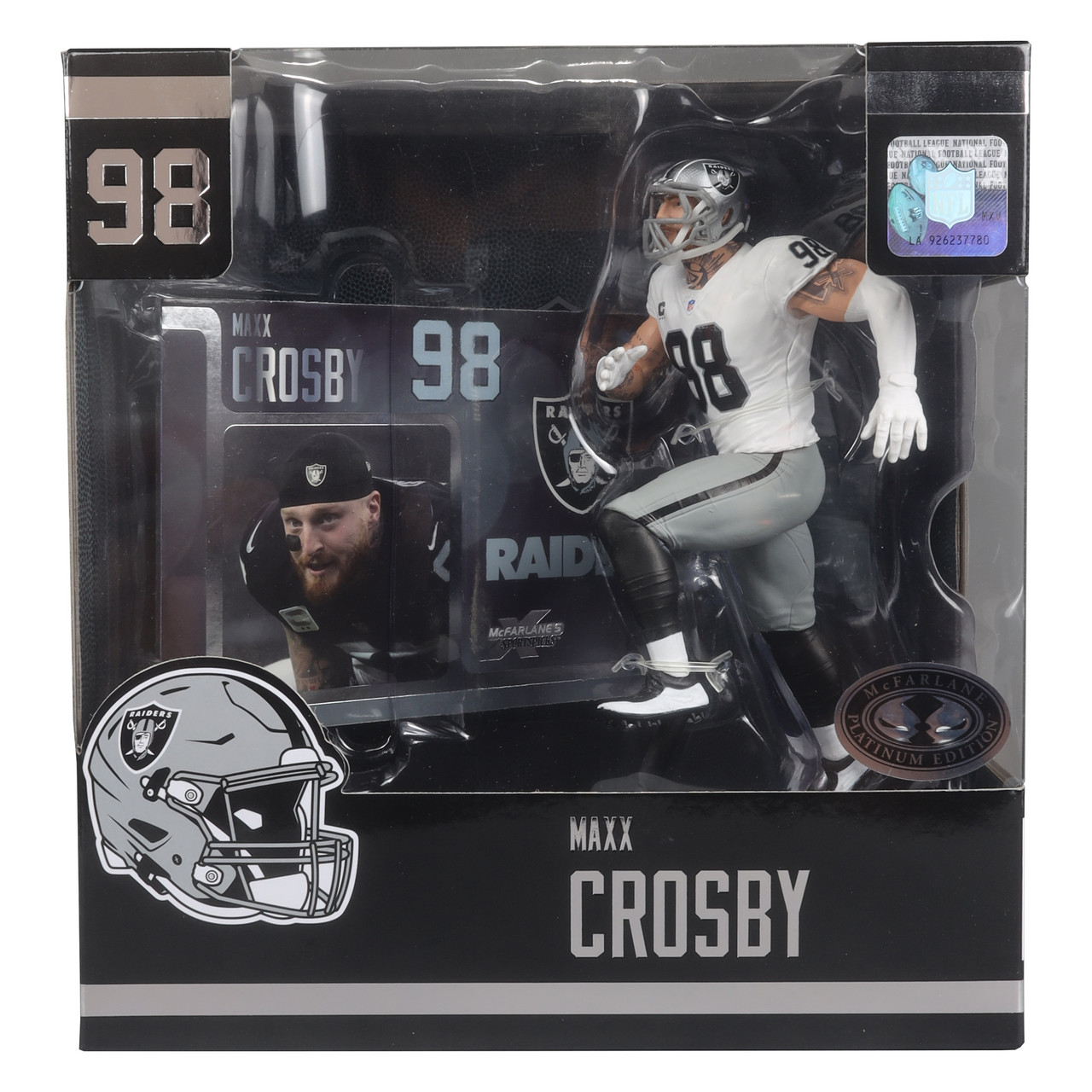 Maxx Crosby (Las Vegas Raiders) NFL Factory Sealed Case (6) w