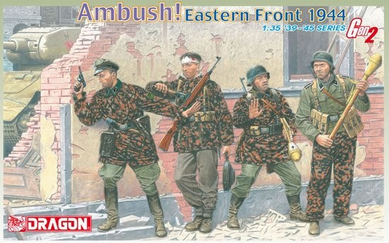 Ambush! German Soldiers Eastern Front 1944 (4) 1/35 Dragon
