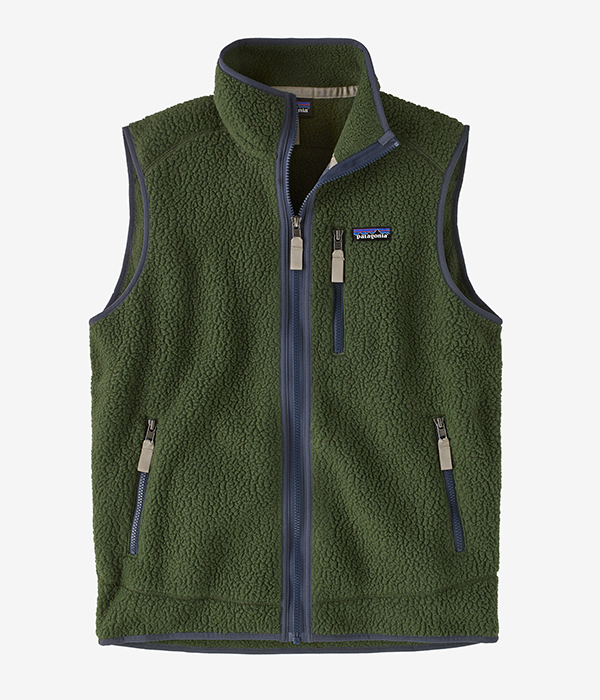 Shop Mens Retro Pile Vest - OLGG_Old Growth Green - 3XL | Bivouac