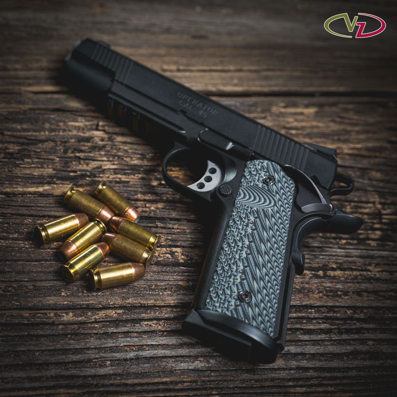 1911 Grips (Compact) w/ VZ Operator IV™ Texture | VZ Grips