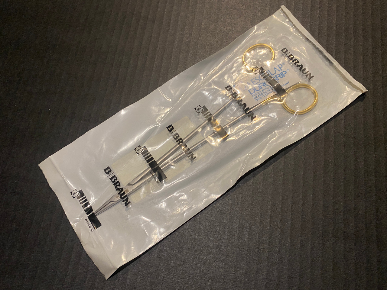 Aesculap BM027R Durogrip TC Fine Needle Holder, 9