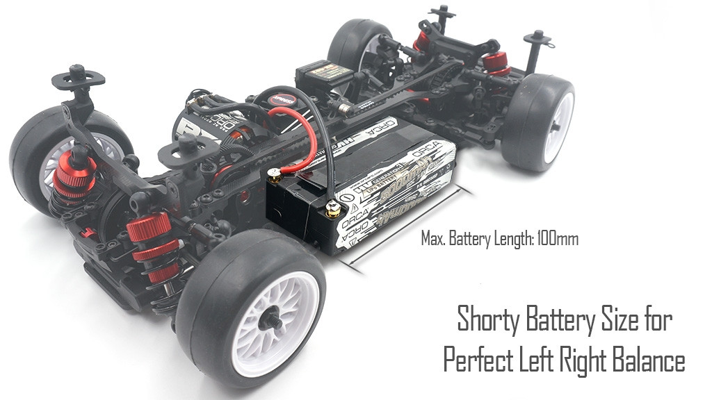 1/10 RC Car Chassis Xpress Execute XM1S MINI Touring Car 4wd -KIT-