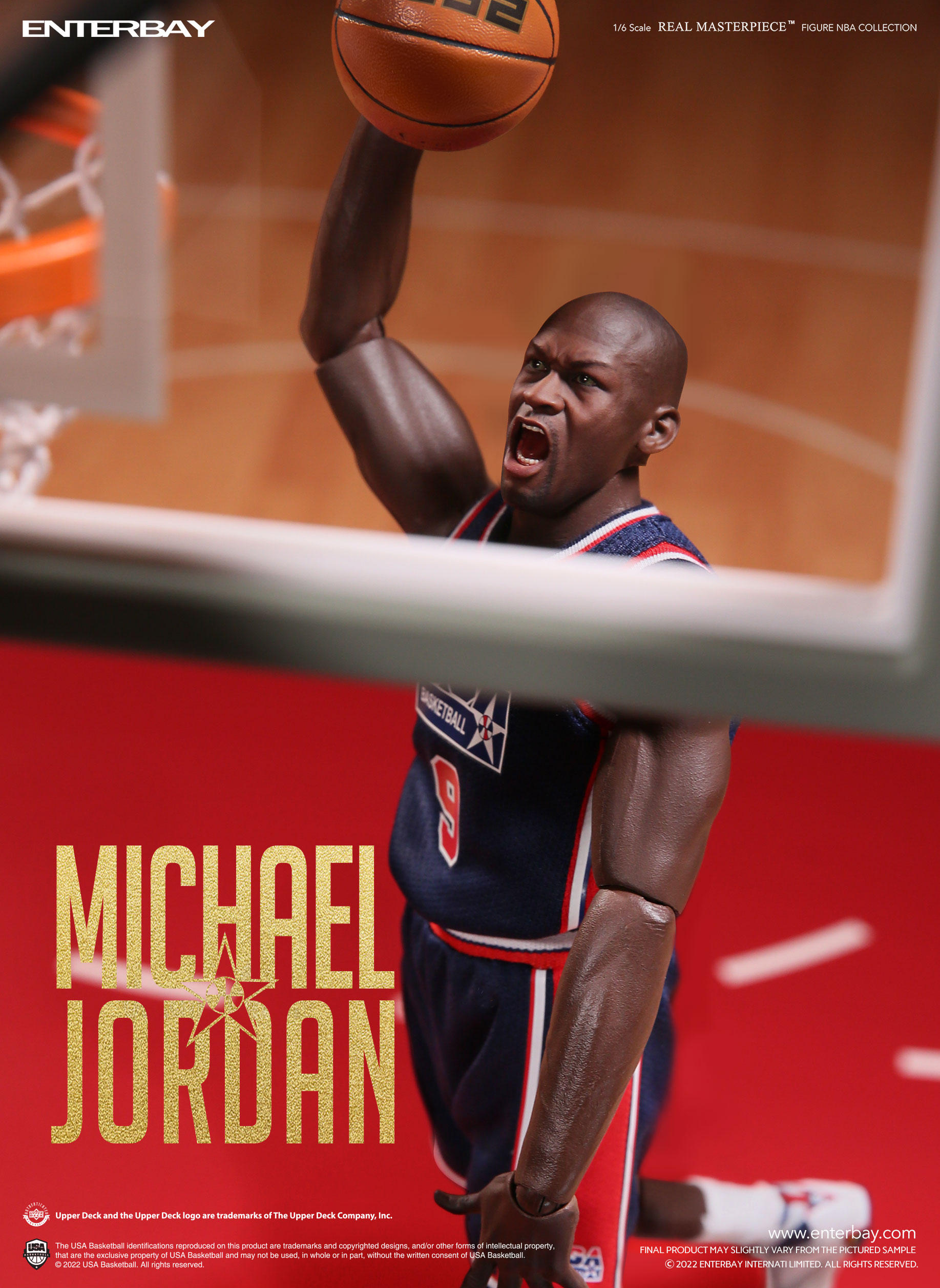 Enterbay (RM-1089) USA Basketball – Michael Jordan (Barcelona '92