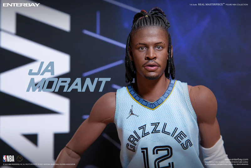 Enterbay (RM-1091) 1/6 Scale NBA Memphis Grizzlies - Ja Morant Figure