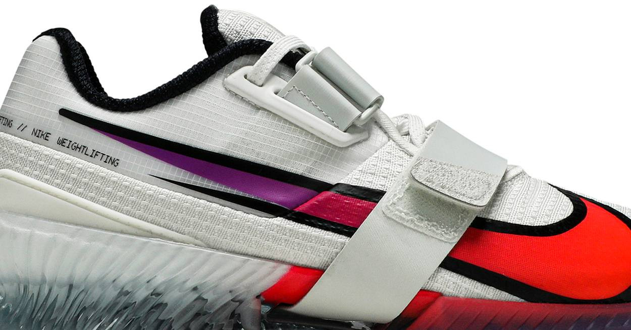 Nike Romaleos 4 SE Weightlifting Shoes - Pale Ivory/Hyper Violet
