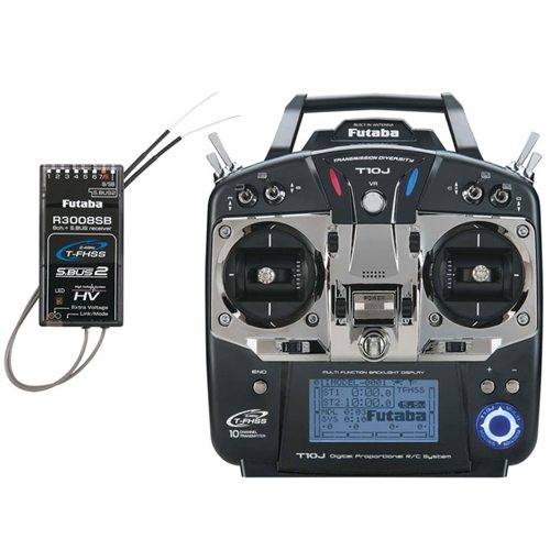 Futaba 10JA 2.4GHz Air TX & R3008SB SFHSS Receiver