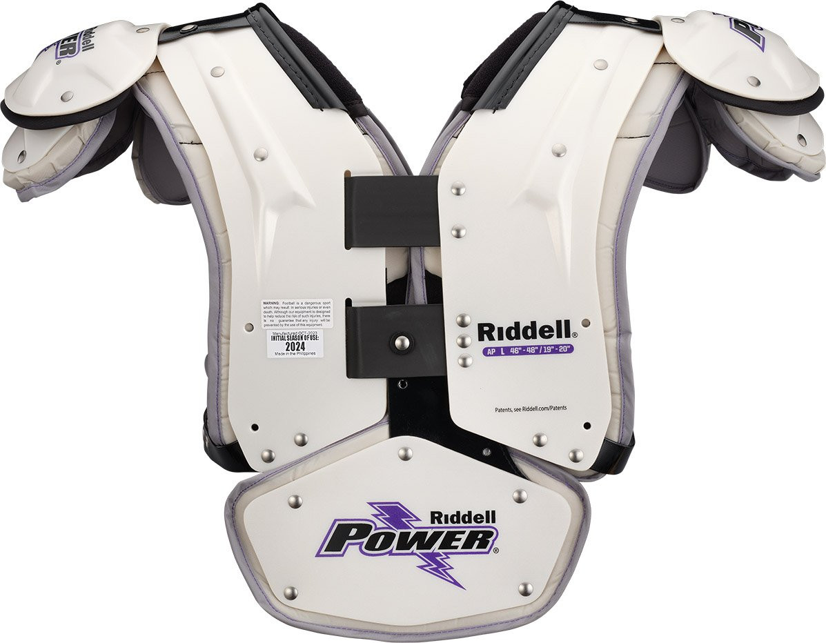 Riddell Power SPK+ Adult Football Shoulder Pads - All Purpose