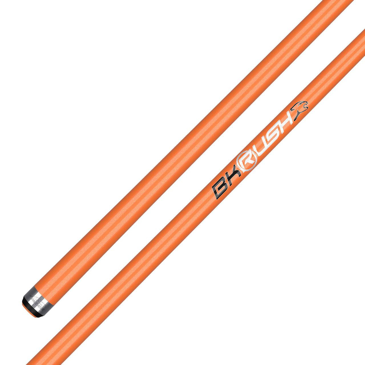 Predator BK Rush Neon Orange Break Cue No Wrap - FCI Billiards