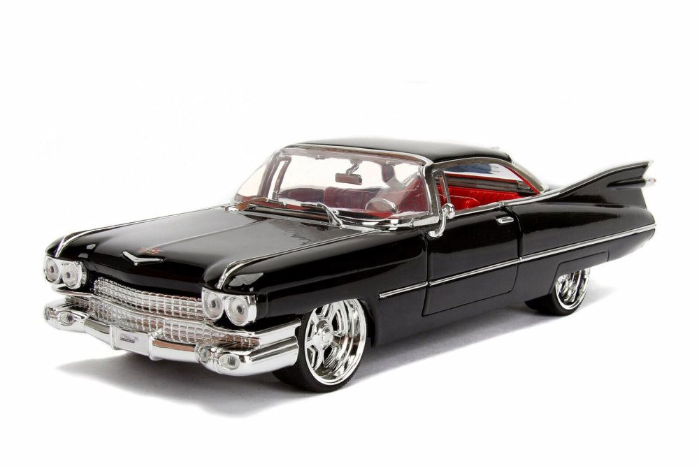 1959 Cadillac Coupe Deville Hard Top, Black - Jada 99991DP1 - 1/24