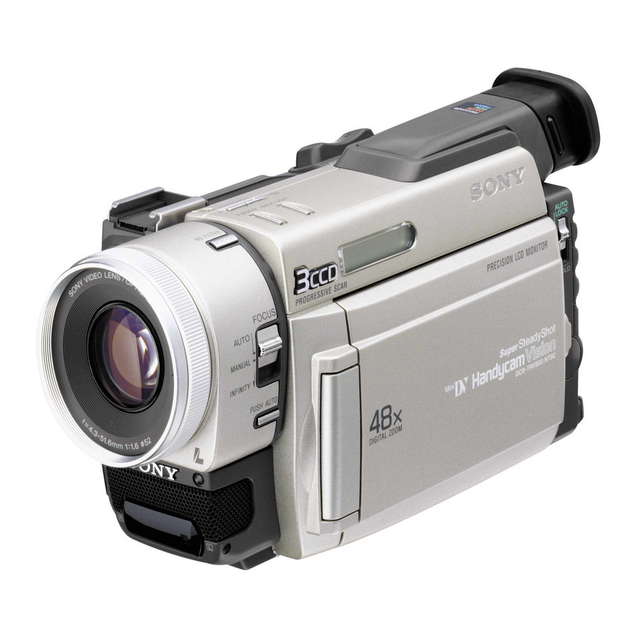 Sony DCR-TRV900 MiniDV Camcorder