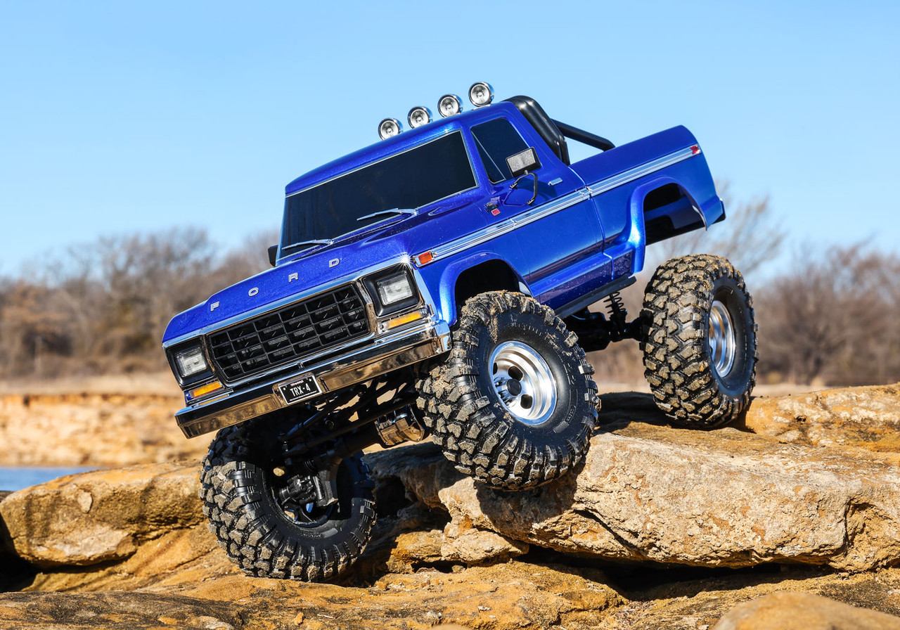 Traxxas TRX-4 Ford F-150 High Trail Edition Blue - Small Addictions RC