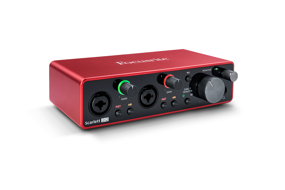 Focusrite Scarlett 2i2 3rd Gen USB Audio Interface - Paul Effman Music
