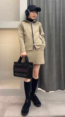 WOMEN'S WARM LOGO LINE PARKA（ウィメンズ ウォーム ロゴライン