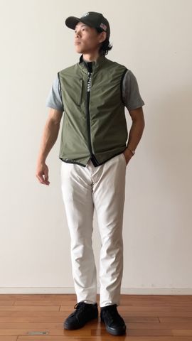 MEN'S POCKETABLE WIND VEST（メンズ ポケッタブルウィンドベスト