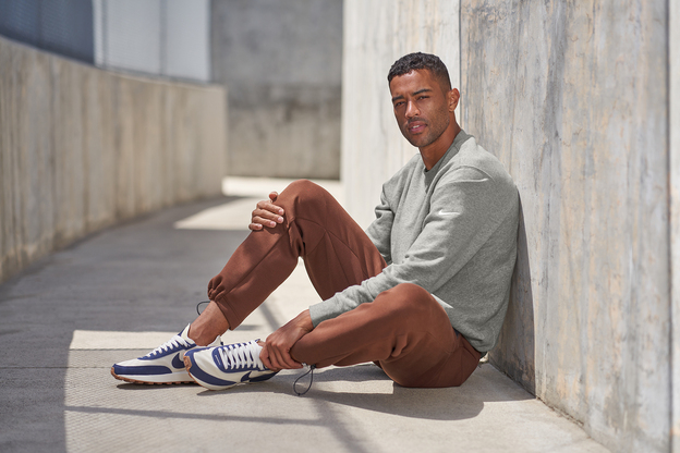 Nike Club Fleece Sleeve Swoosh Crew | Product | SanMar