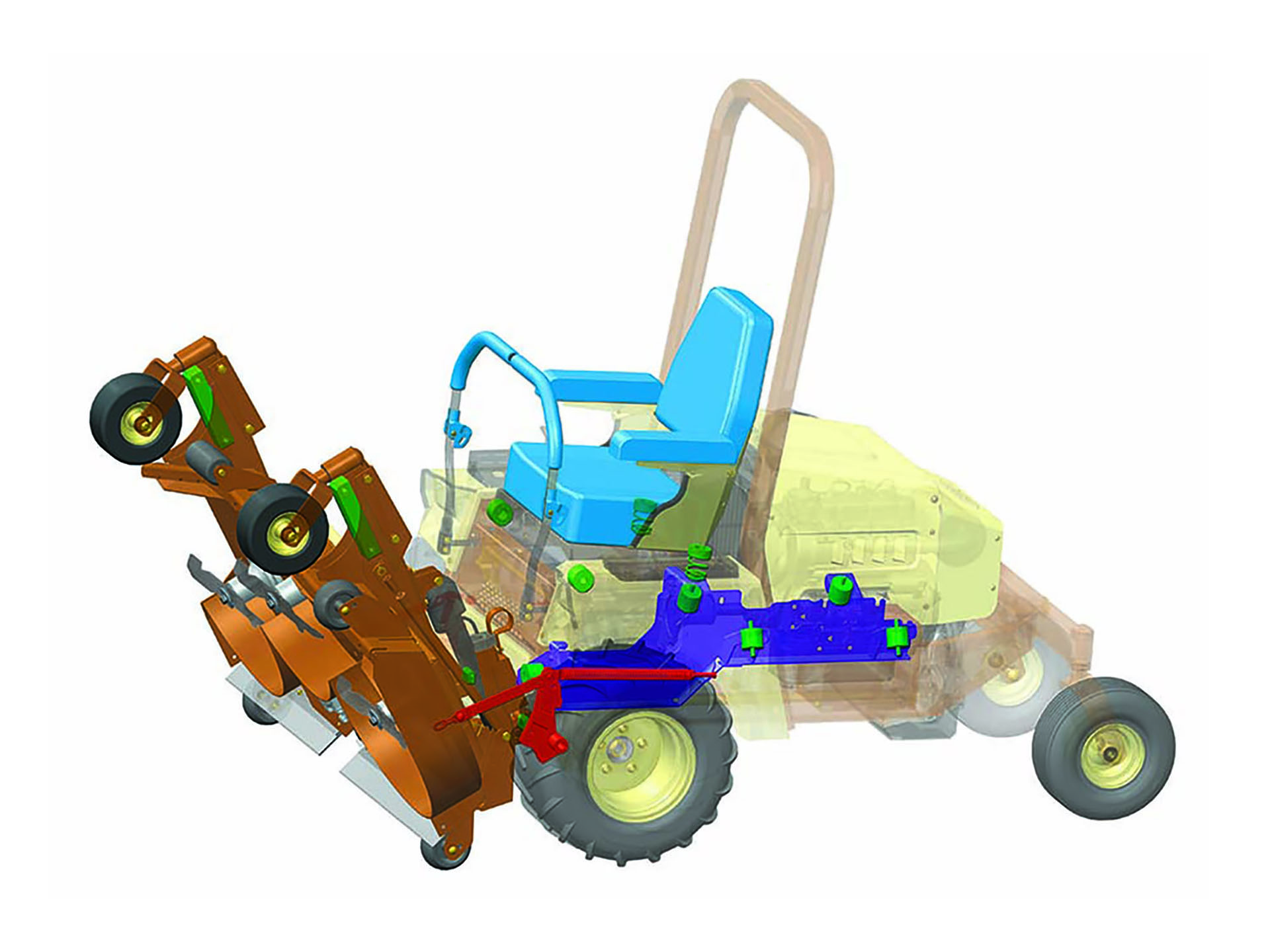 New 2025 Grasshopper 623T Kohler 694 cc Brown | Lawn Mowers